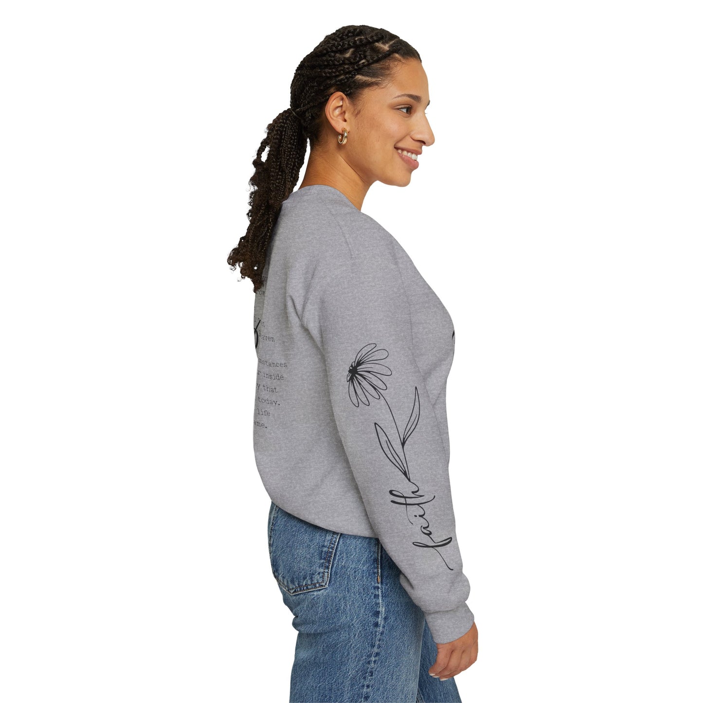 Lion of Judah Sweatshirt – Jesus Reigns Christian Crewneck
