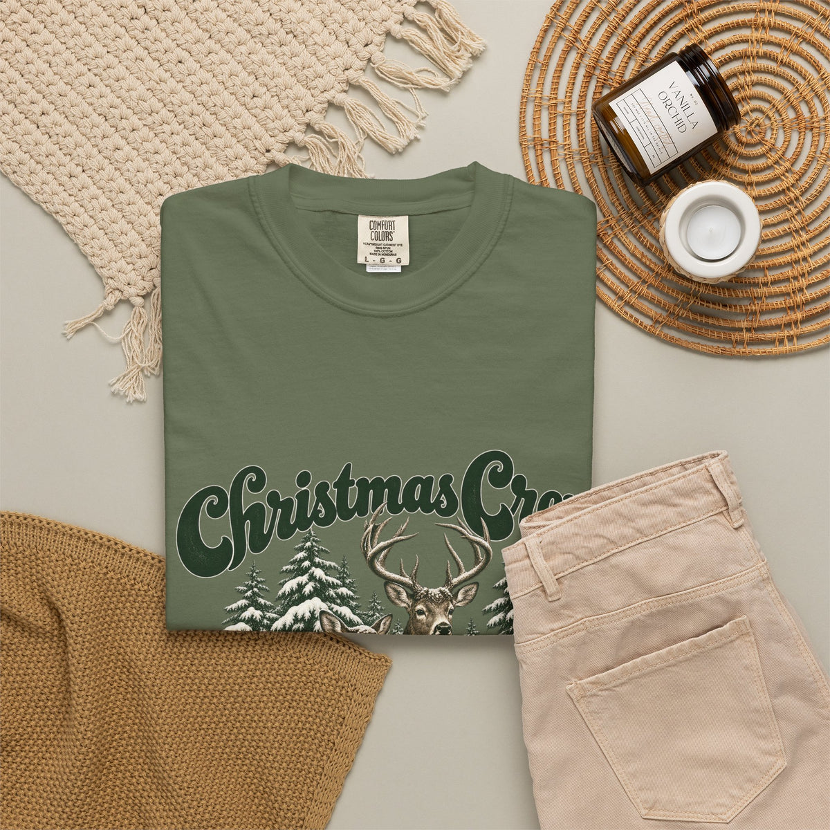 Christmas Crew Together for the Holidays Garment-Dyed T-Shirt