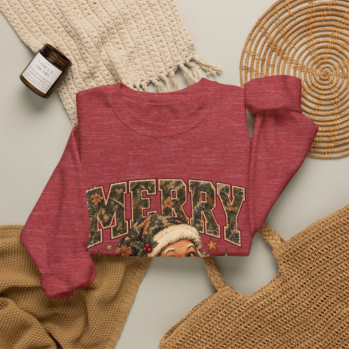 Merry Christmas Santa Crewneck Sweatshirt