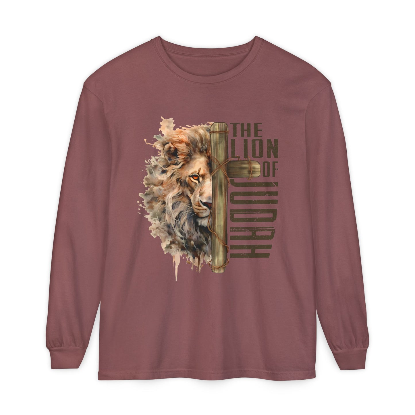Lion of Judah Long Sleeve T-Shirt