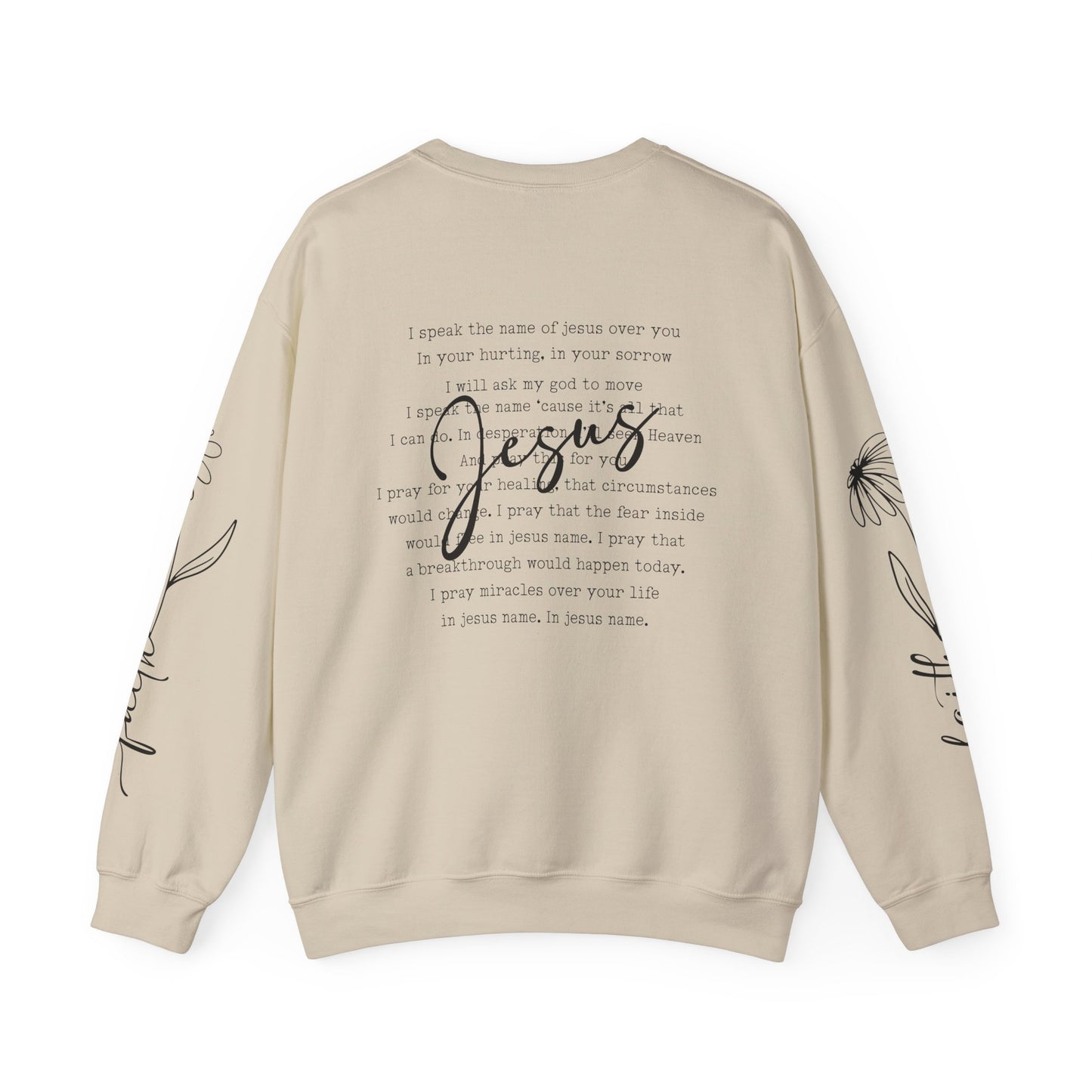 Lion of Judah Sweatshirt – Jesus Reigns Christian Crewneck
