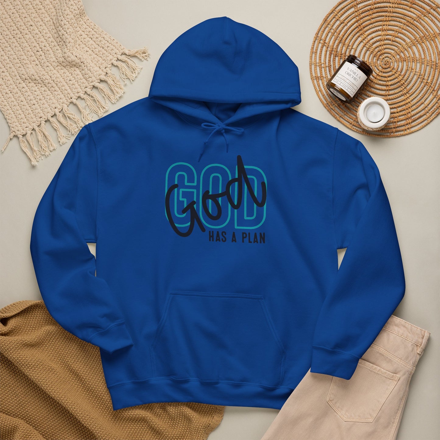 God Has a Plan Hoodie — Jeremiah 29:11 Inspirational Christian Sweatshirt