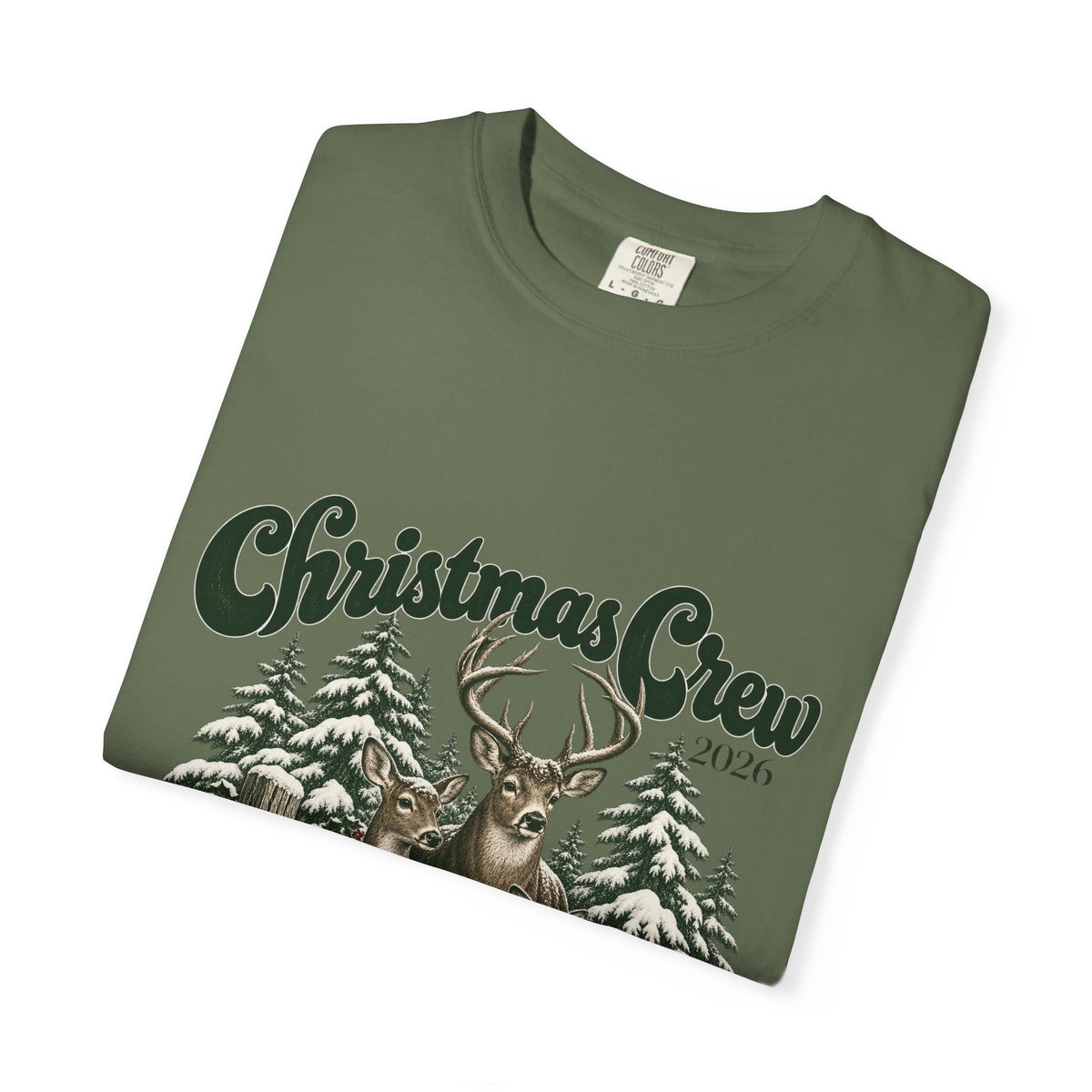 Christmas Crew Together for the Holidays Garment-Dyed T-Shirt