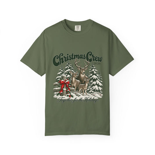 Christmas Crew Together for the Holidays Garment-Dyed T-Shirt