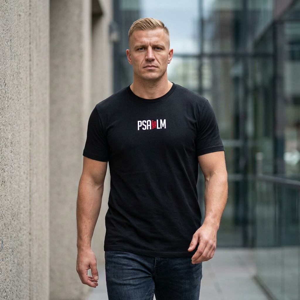 Psalm 23 'The Lord Is My Shepherd' T-Shirt — I Shall Not Want Christian Tee