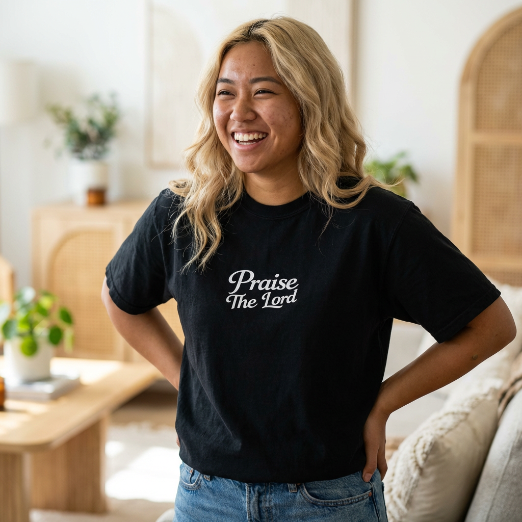 Praise The Lord T-Shirt — Christian Faith Graphic Tee