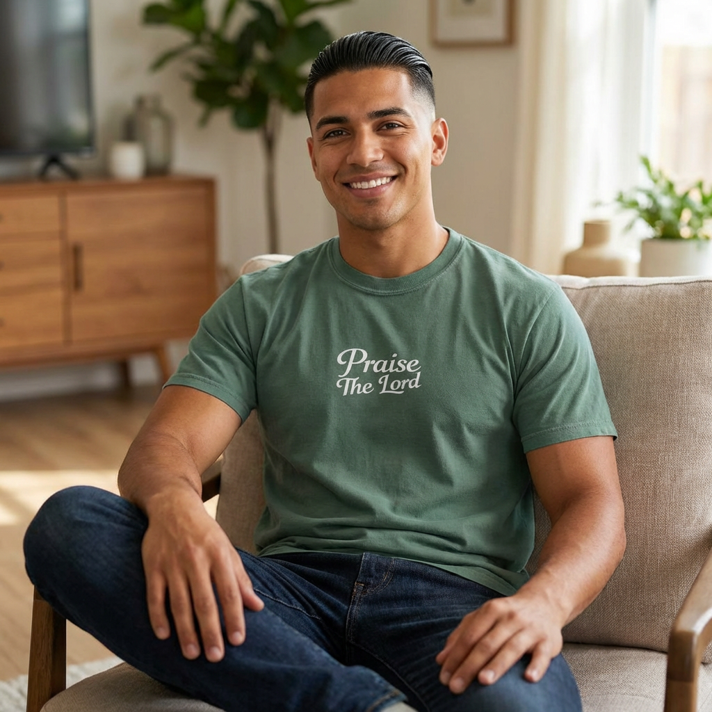 Praise The Lord T-Shirt — Christian Faith Graphic Tee