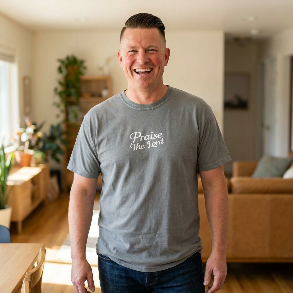 Praise The Lord T-Shirt — Christian Faith Graphic Tee