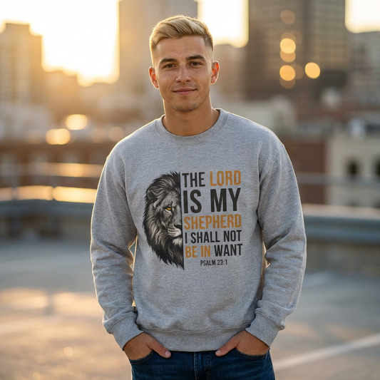 The Lord is my Shephard Unisex Heavy Blend™ Crewneck Sweatshirt