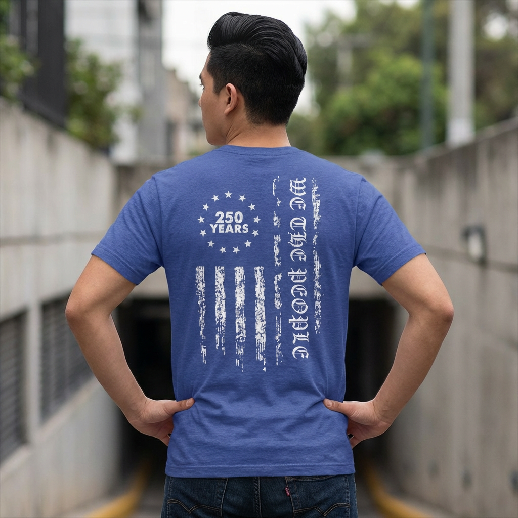 We the people 250 years USA Unisex Jersey Short Sleeve Tee