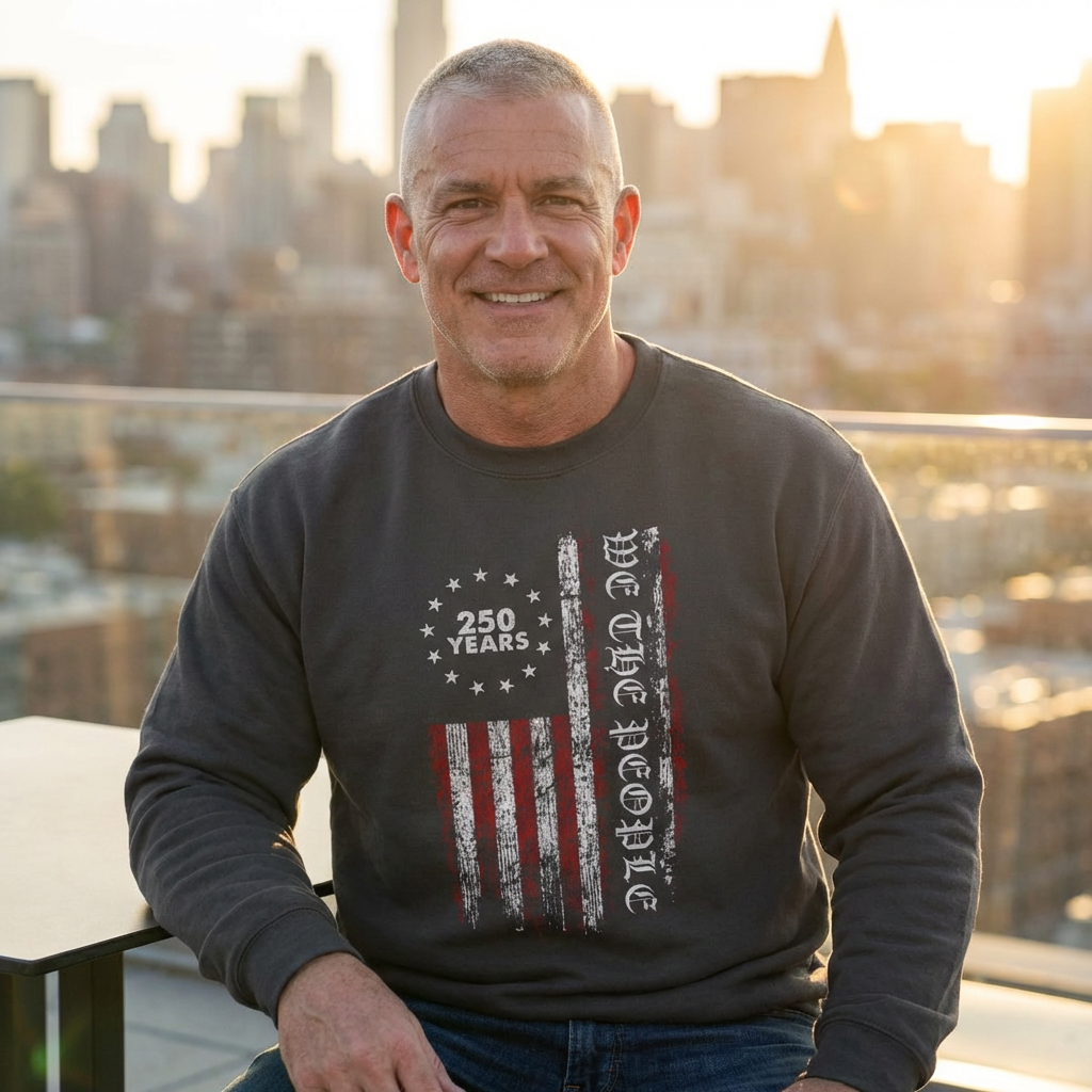 We the People 250 Years Crewneck Sweatshirt