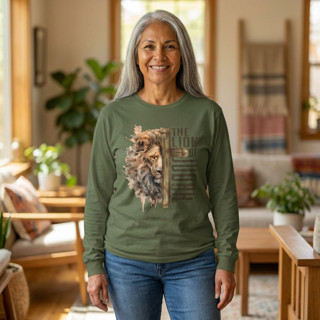 Lion of Judah Long Sleeve T-Shirt