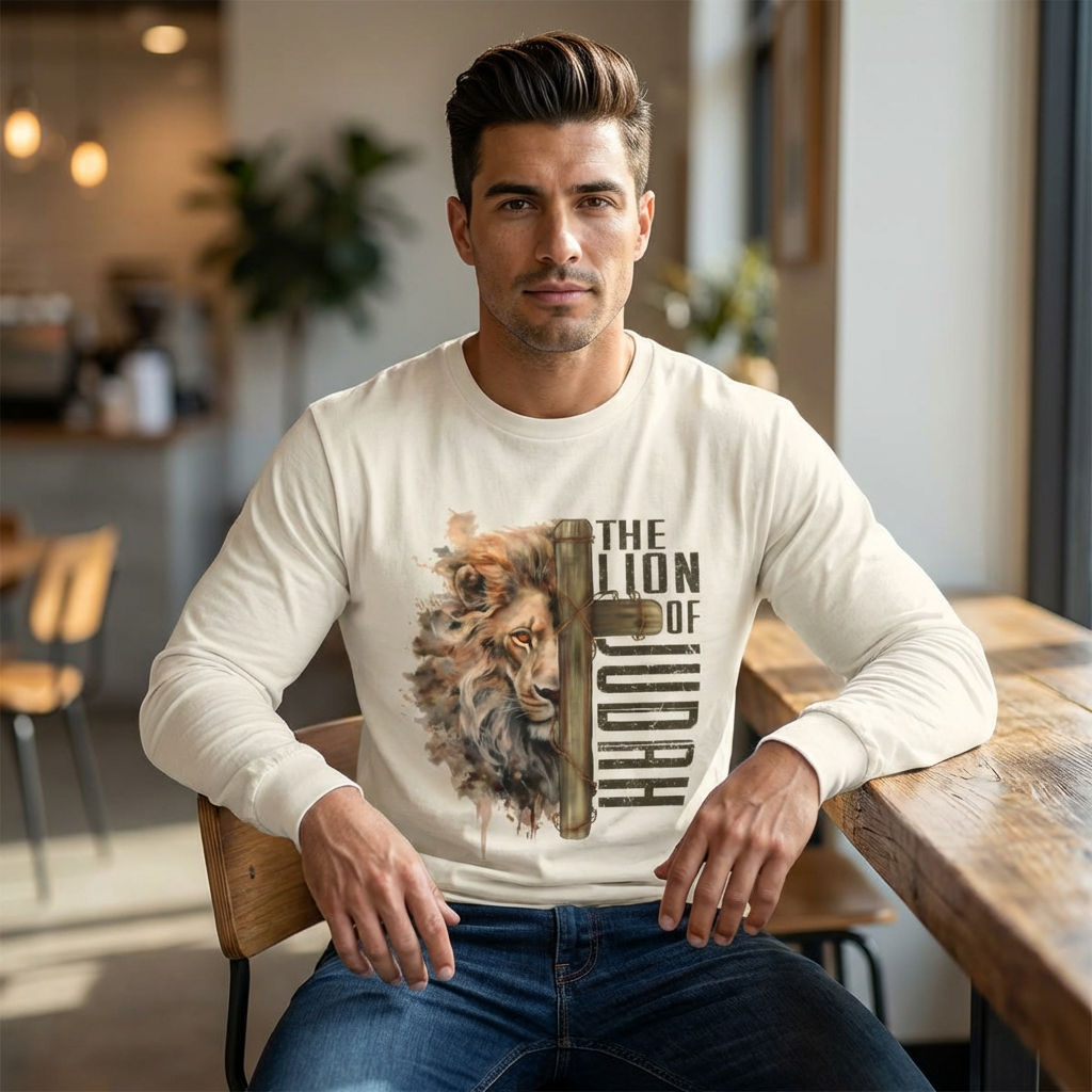 Lion of Judah Long Sleeve T-Shirt