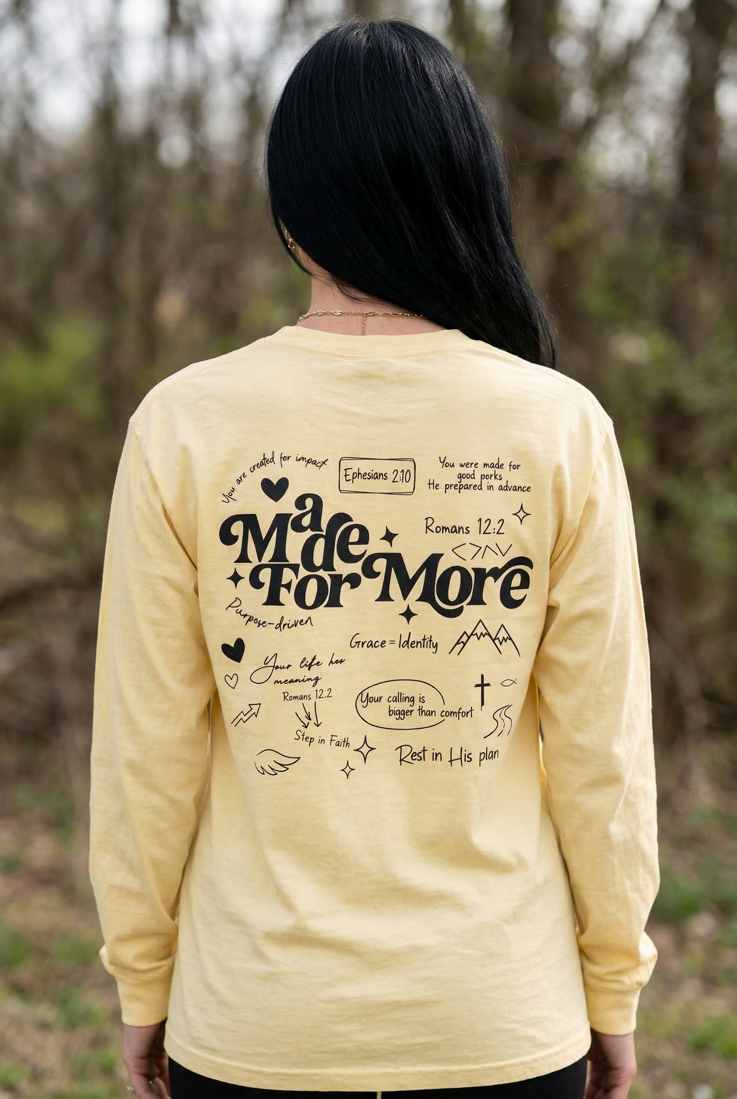 Made For More Long Sleeve T-Shirt unisex