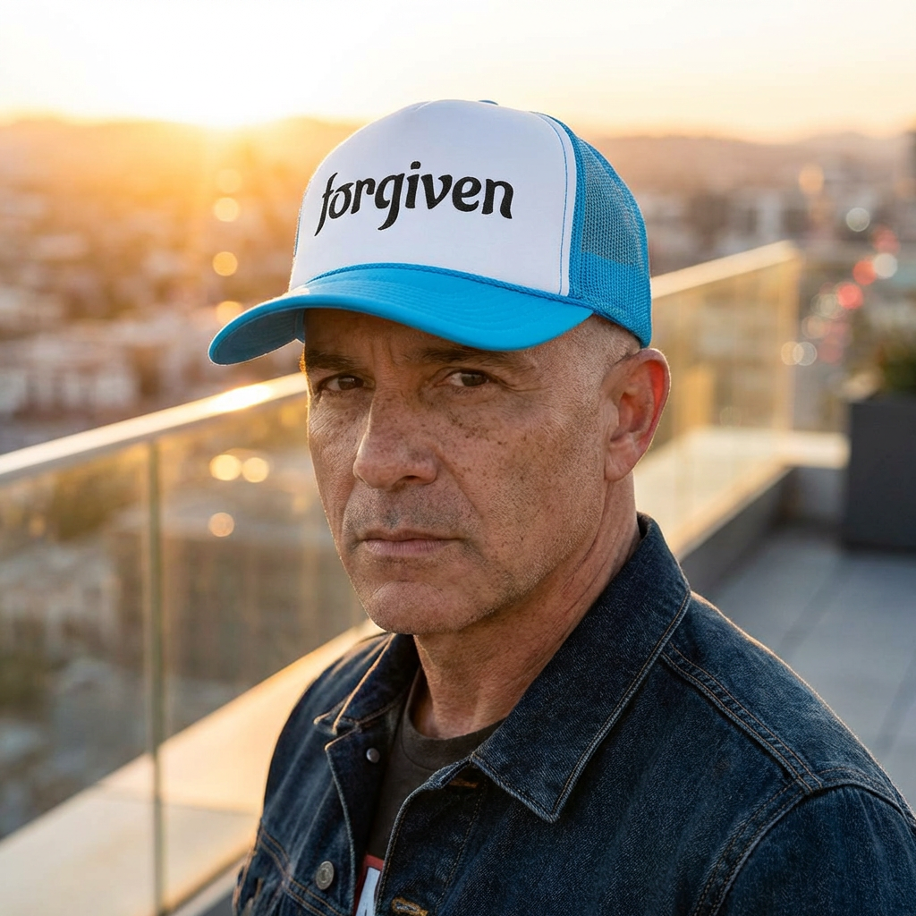 Forgiven Embroidered Trucker Hat