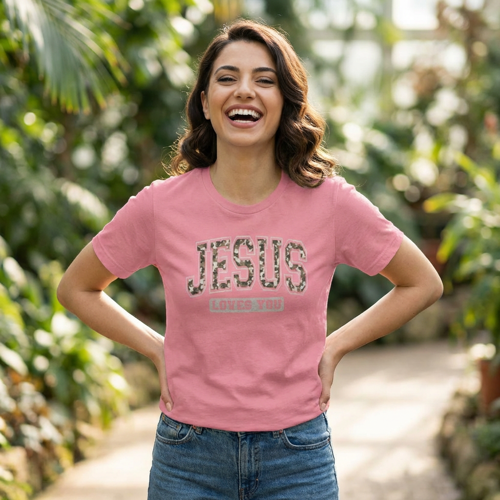 Jesus Loves You Tee — Christian Faith Graphic T-Shirt