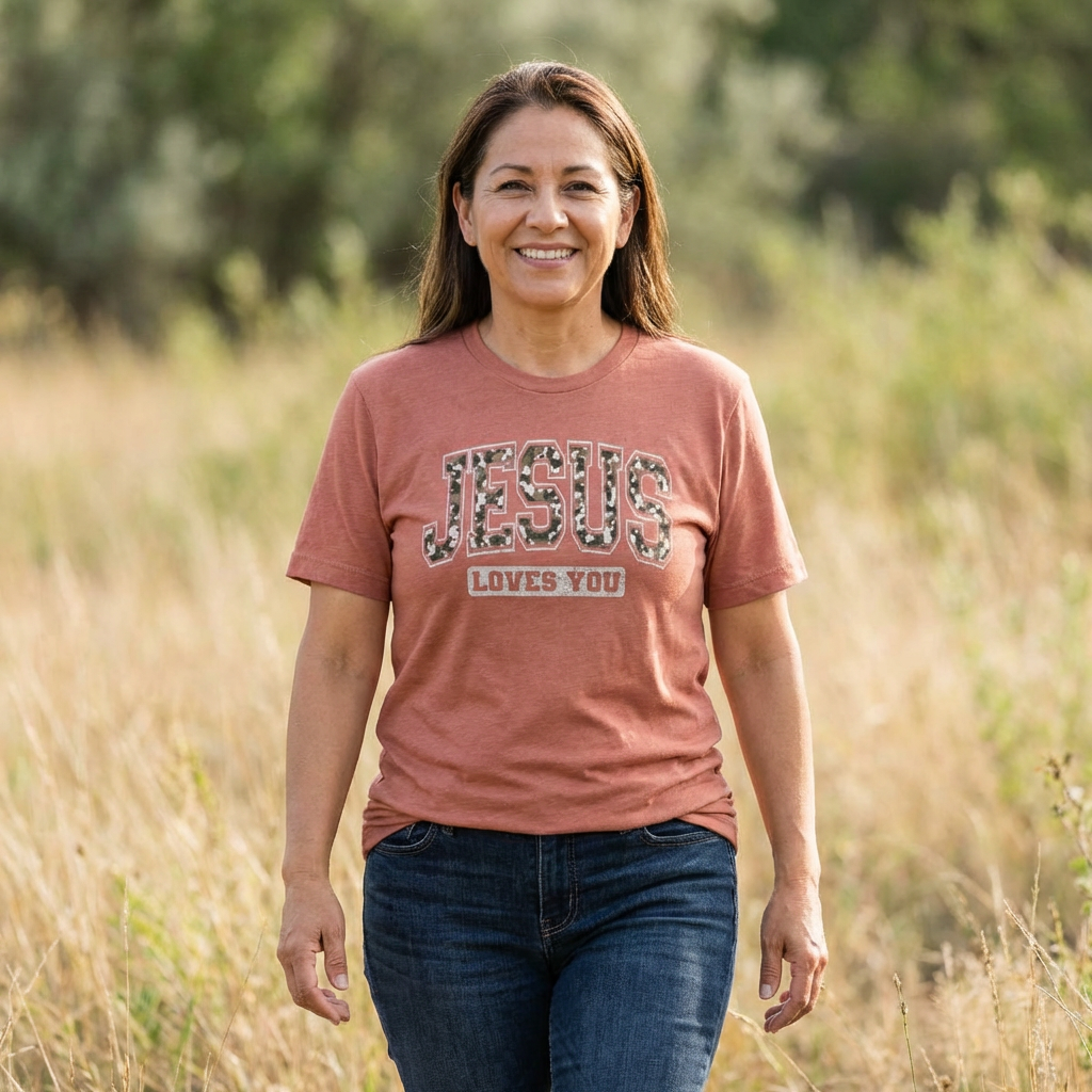 Jesus Loves You Tee — Christian Faith Graphic T-Shirt