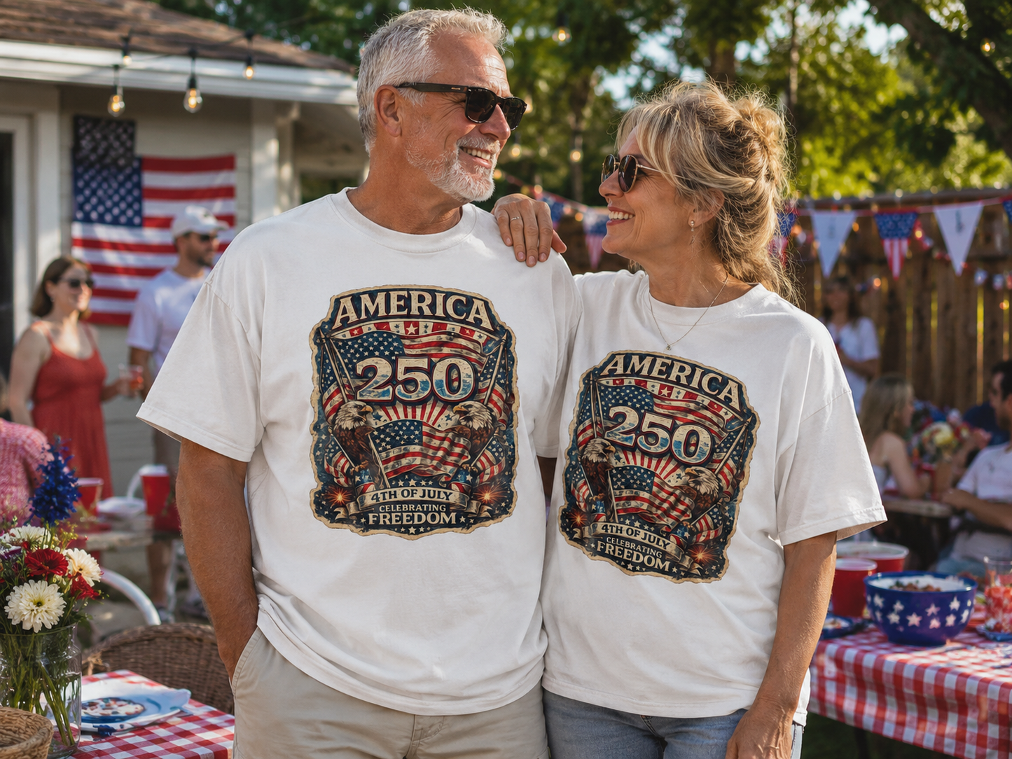 America 250 4th of July Freedom T-Shirt