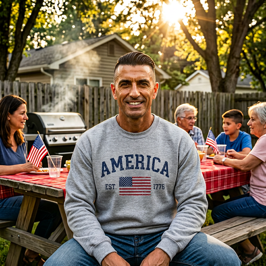 America EST. 1776 Crewneck Sweatshirt