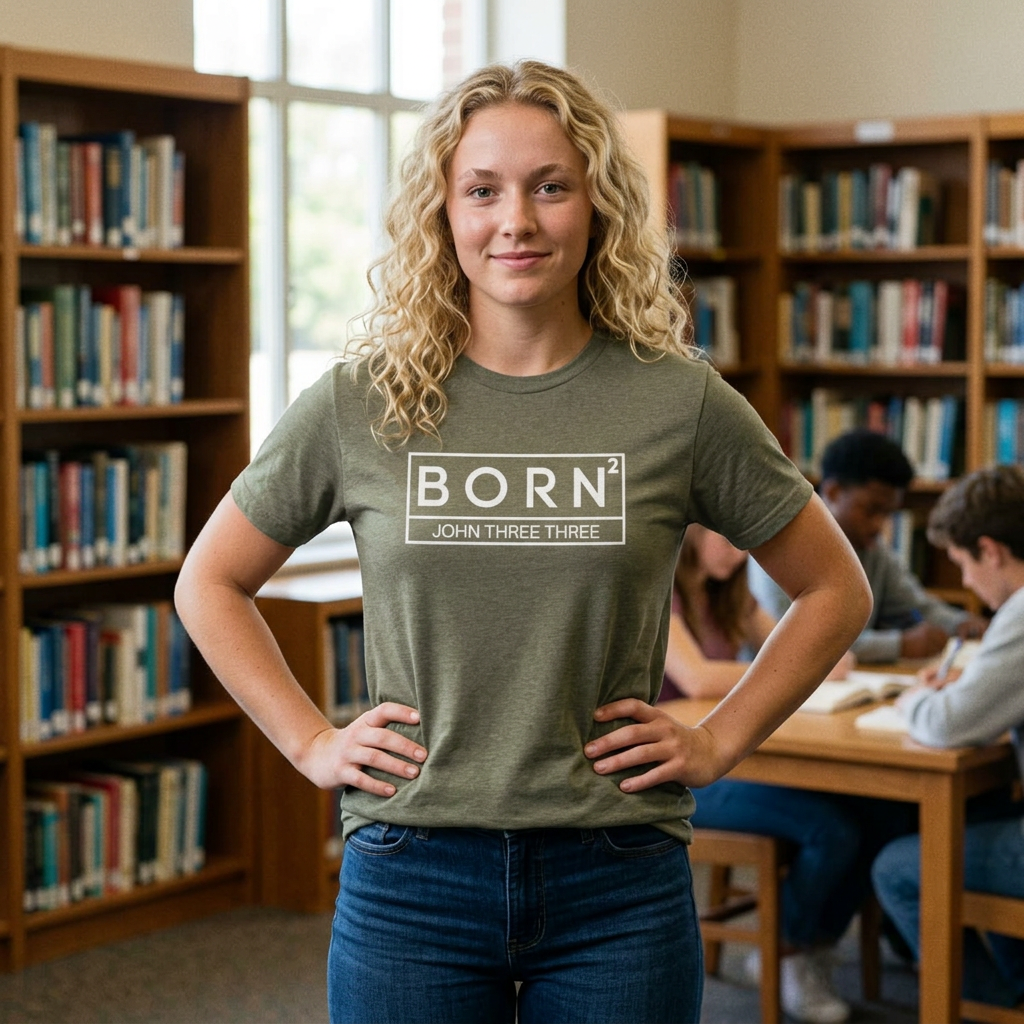 Born John Three Three Graphic Tee
