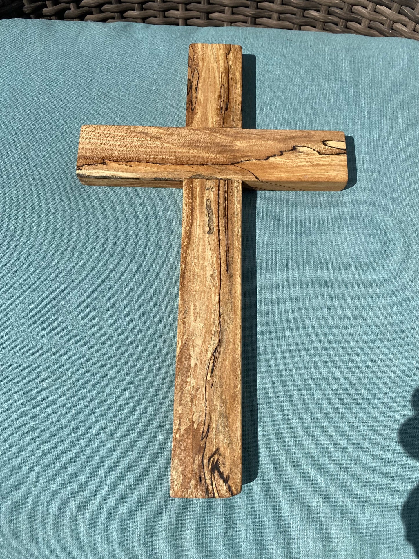 Rustic cross Baptism gift wedding gift anniversary gift wooden cross art wooden art sculpture