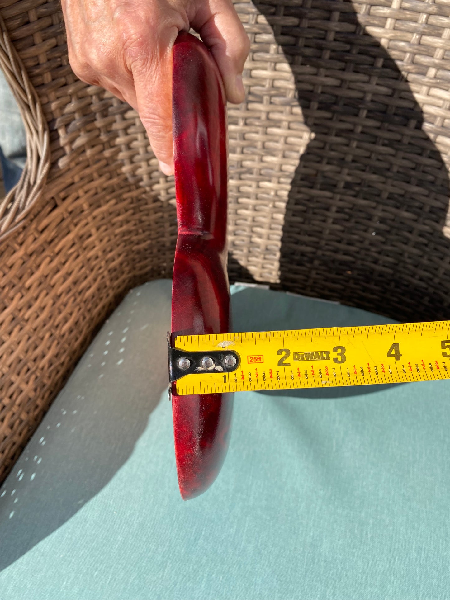 Red 3D Heart Sculpture Anniversaries gift 20th anniversary wooden Art birthday gift Mother’s Day gift Wooden heart Father’s Day home decor wood sculptures