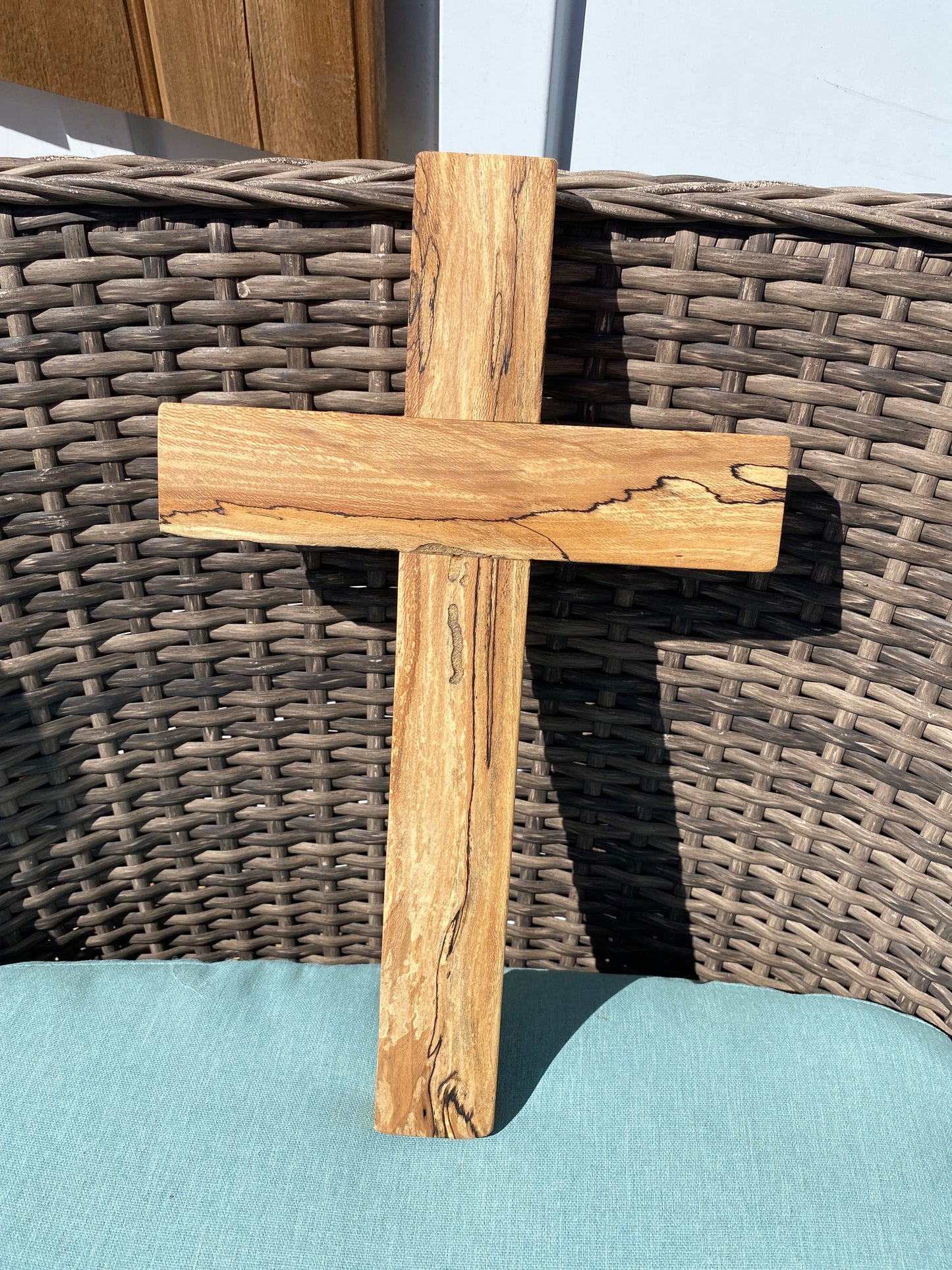 Rustic cross Baptism gift wedding gift anniversary gift wooden cross art wooden art sculpture