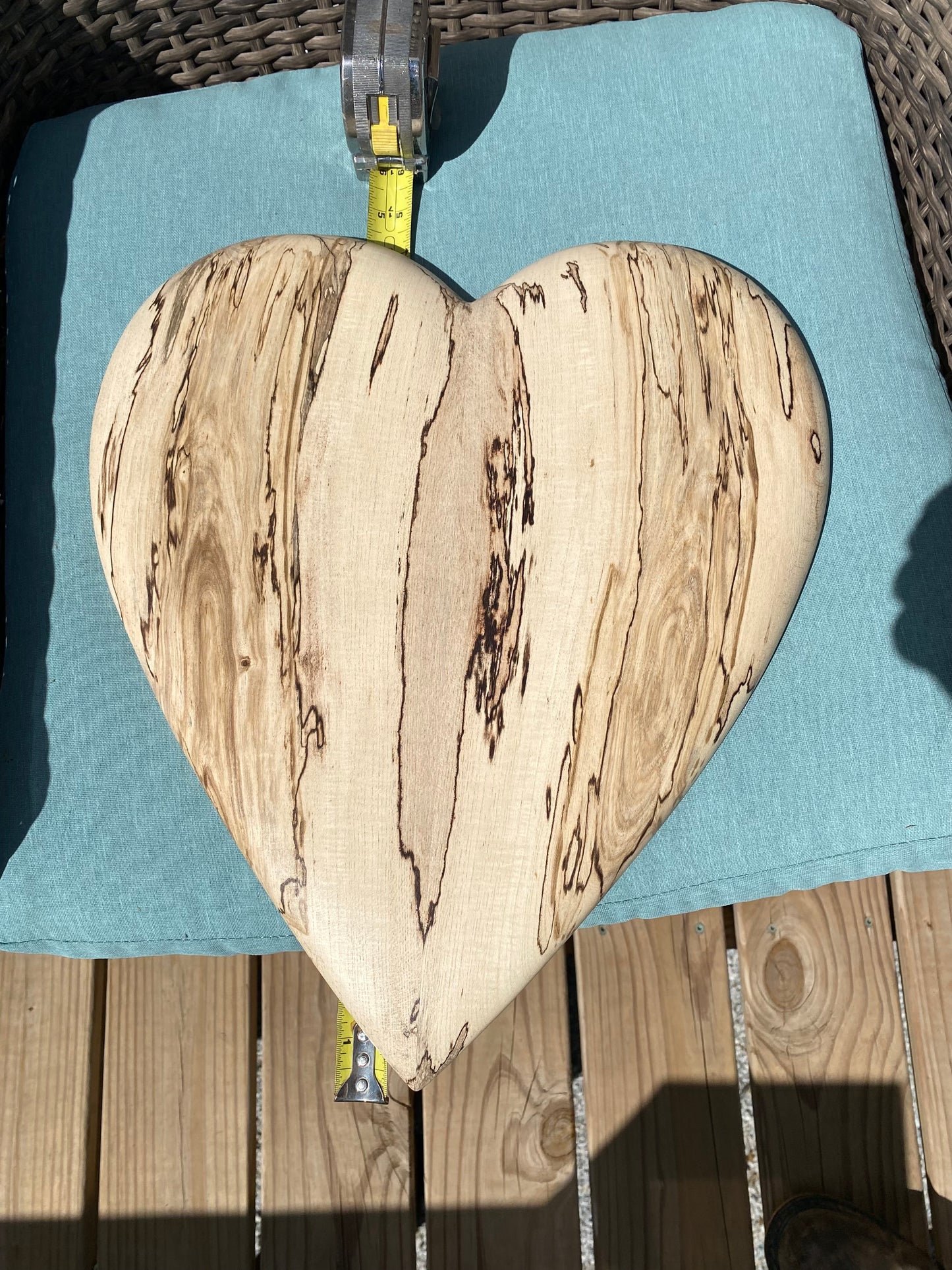 3D Wooden Heart Art Sculpture Wood Anniversarie gift 20th anniversary birthday gift Mother’s Day gift Wooden heart