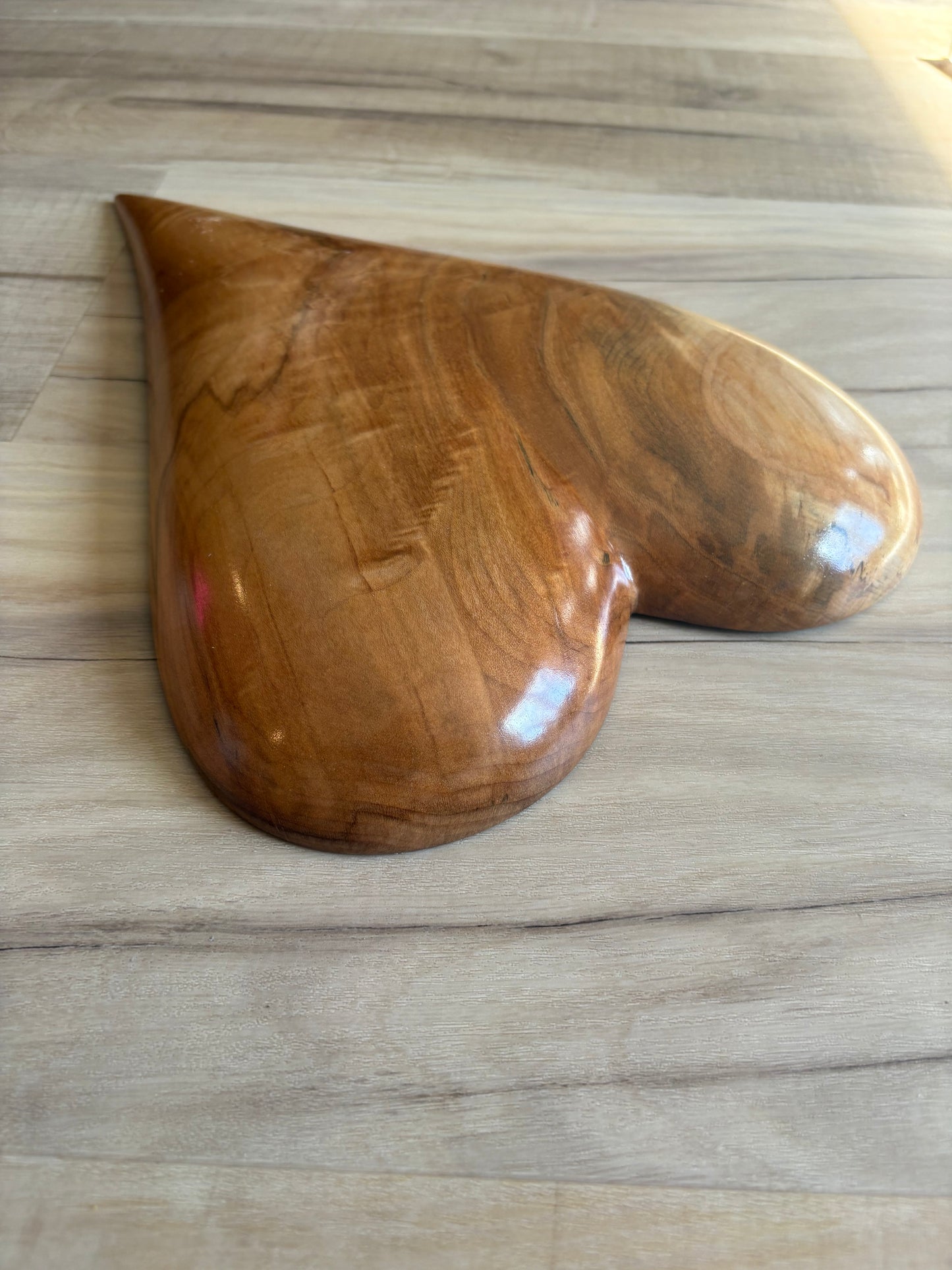 3D Heart Sculpture Anniversaries gift 20th Baptism Gift Home Decor Art birthday gift Mother’s Day gift Wooden heart