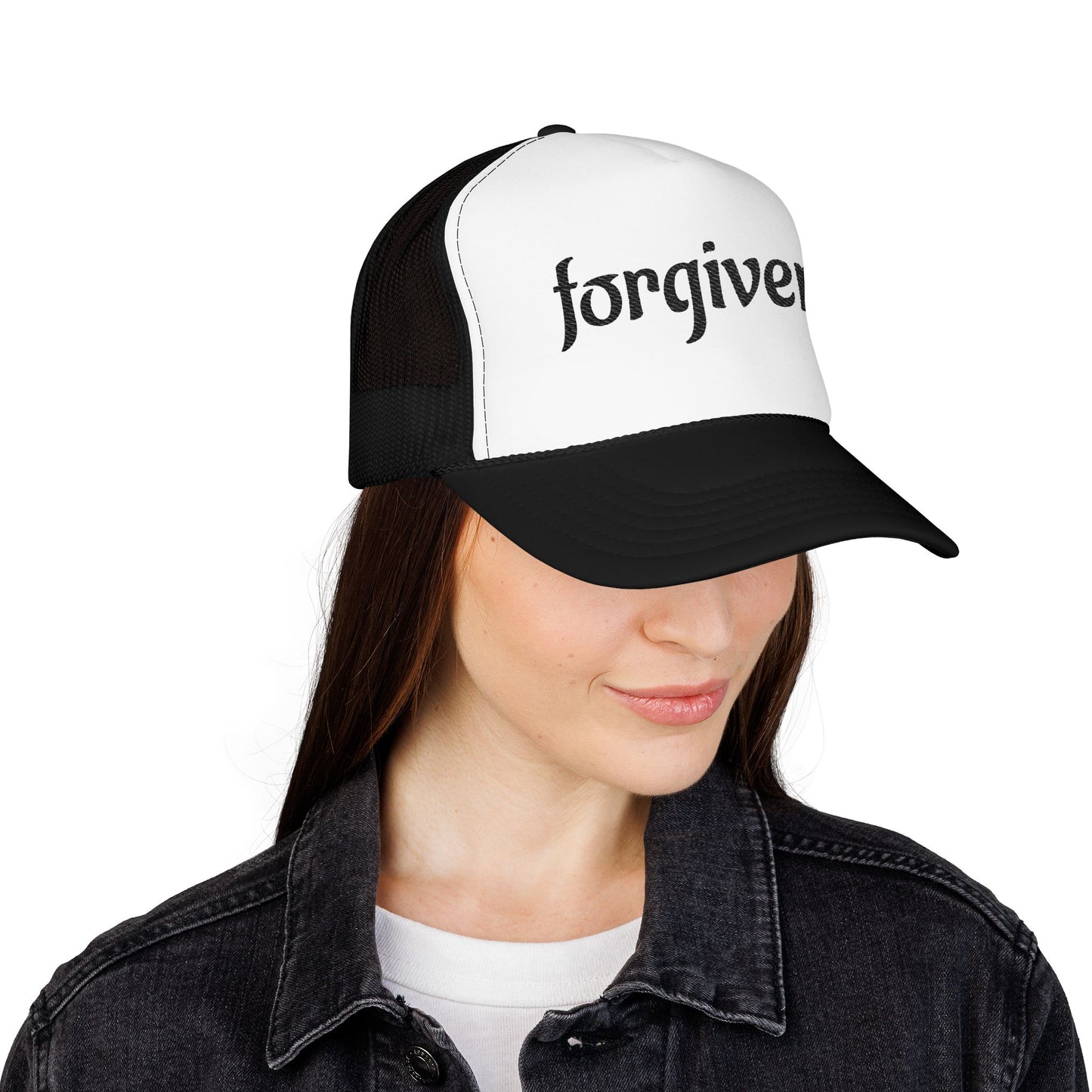 Forgiven Embroidered Trucker Hat