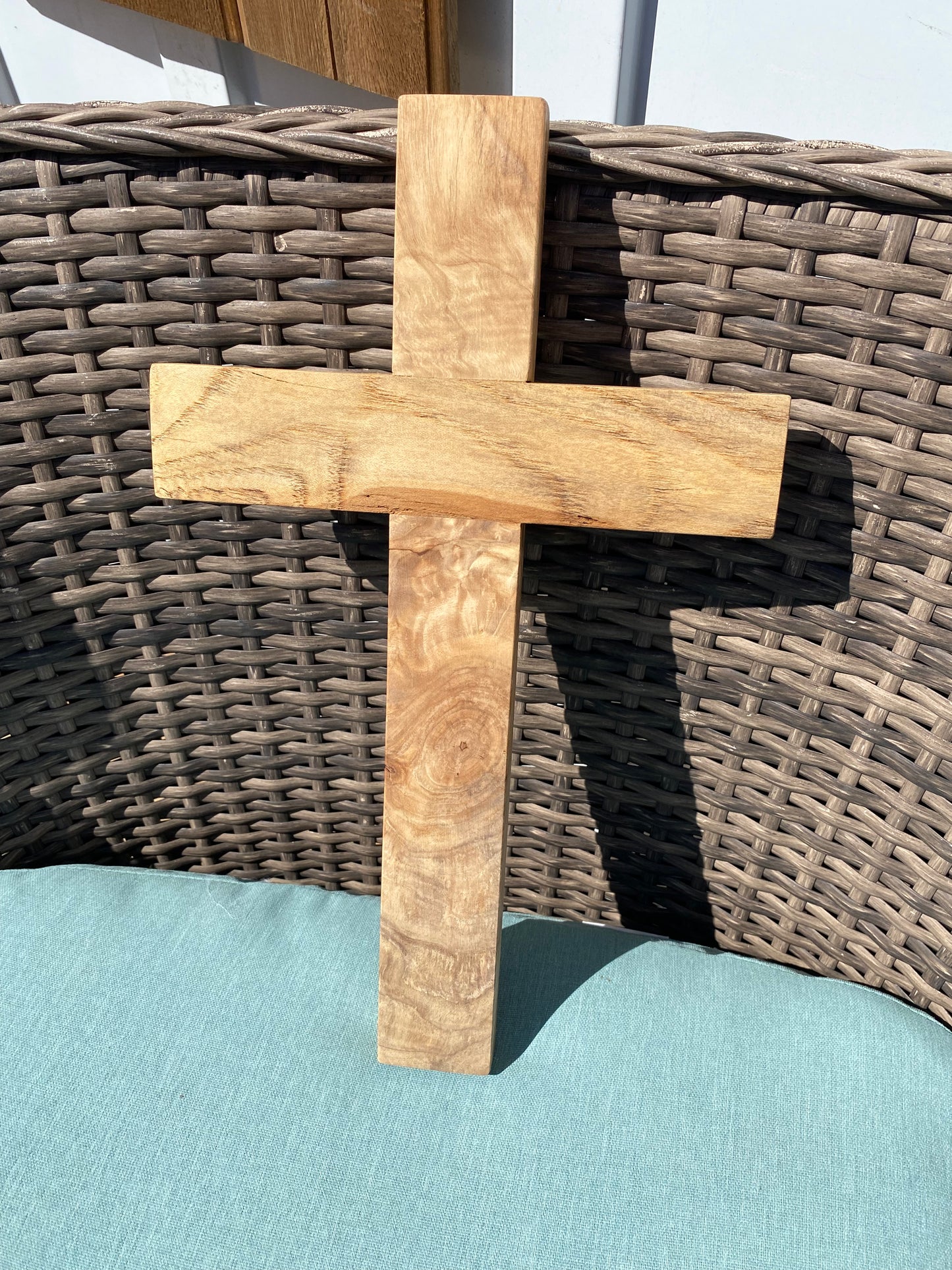 Rustic cross Baptism gift wedding gift anniversary gift wooden cross art wooden art sculpture
