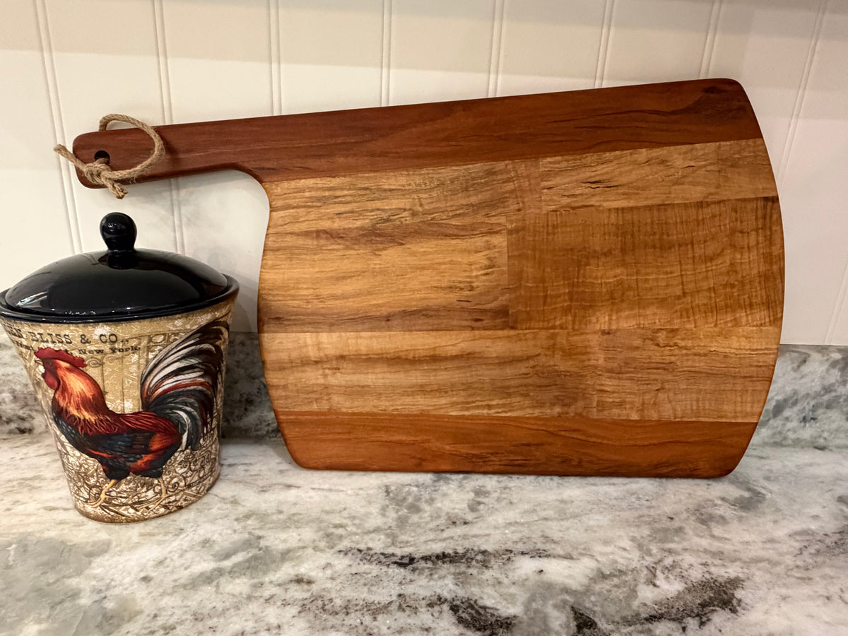 Oiled Charcuterie board place board cheese board