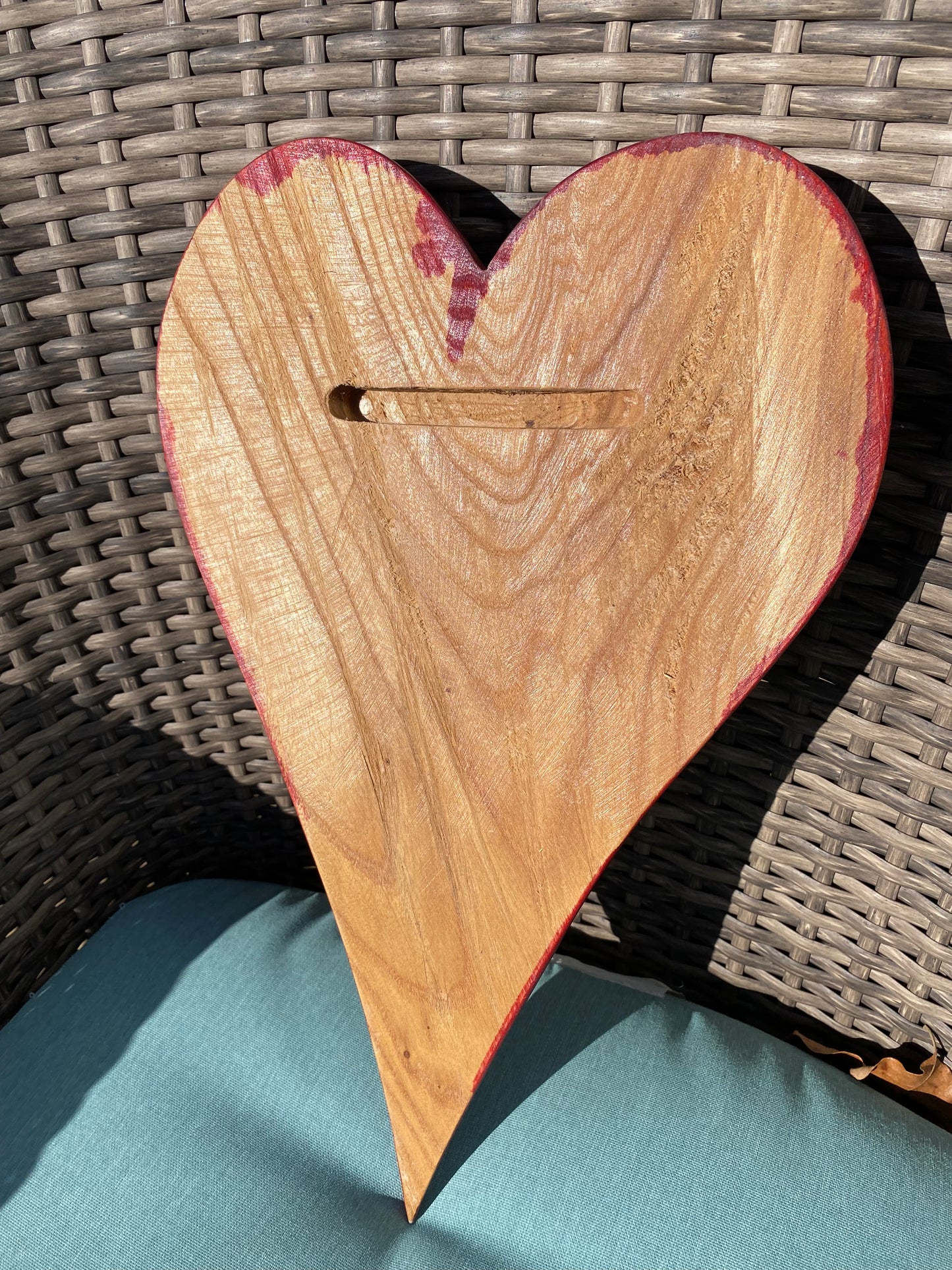 Red 3D Heart Sculpture Anniversaries gift 20th anniversary wooden Art birthday gift Mother’s Day gift Wooden heart Father’s Day home decor wood sculptures
