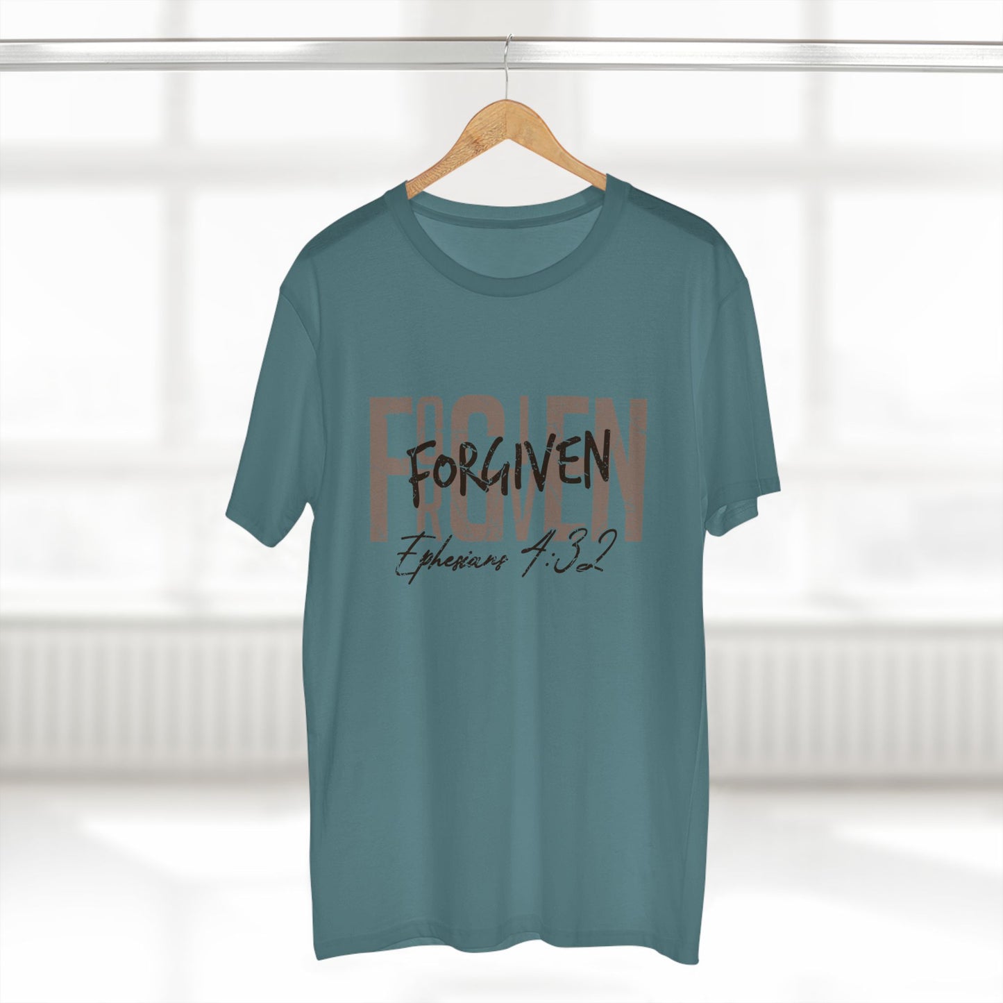Forgotten to Forgiven Christian T‑Shirt — Ephesians 4:32 Faith Tee
