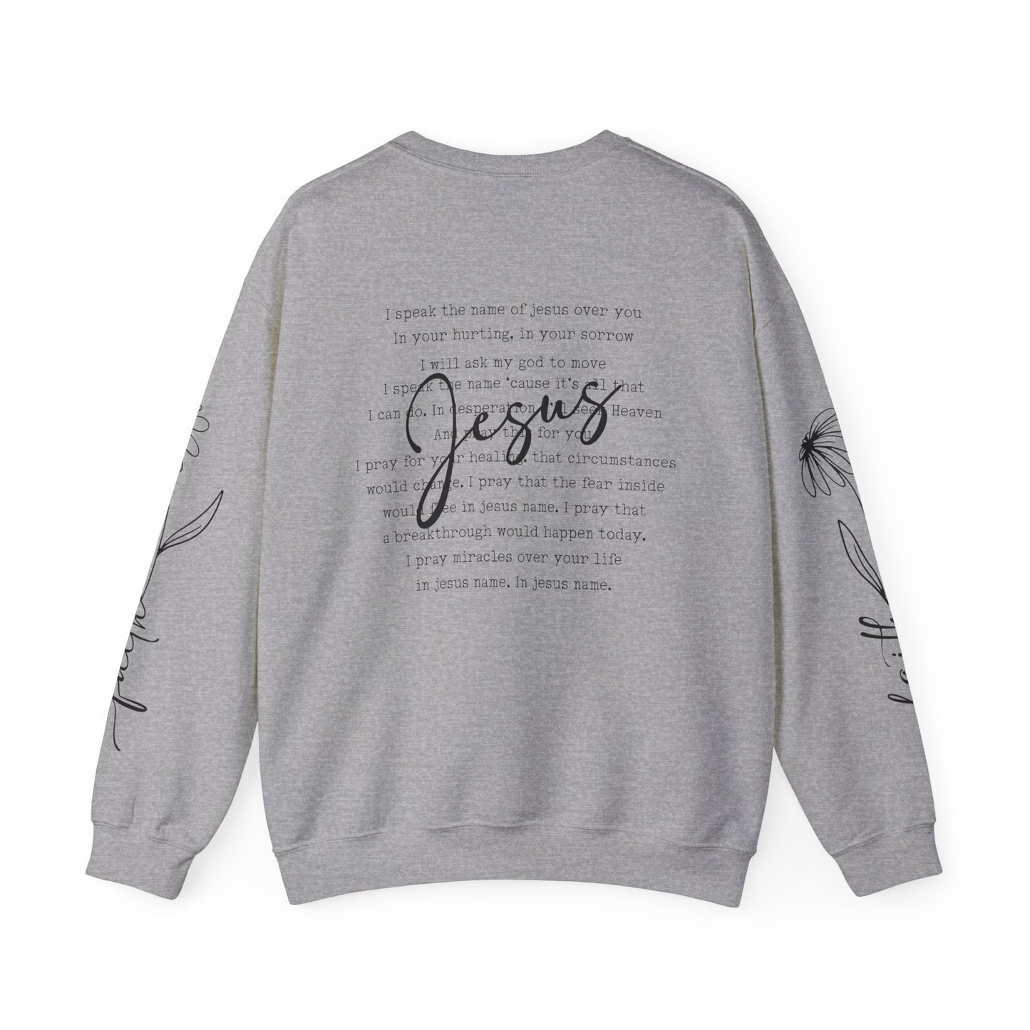 Lion of Judah Sweatshirt – Jesus Reigns Christian Crewneck