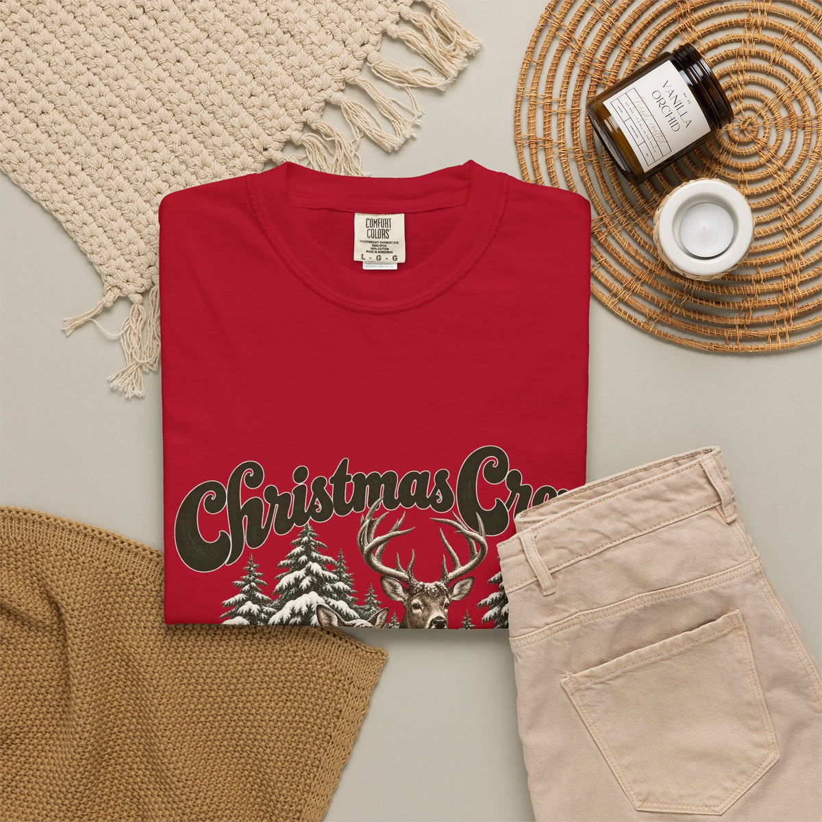 Christmas Crew Together for the Holidays Garment-Dyed T-Shirt