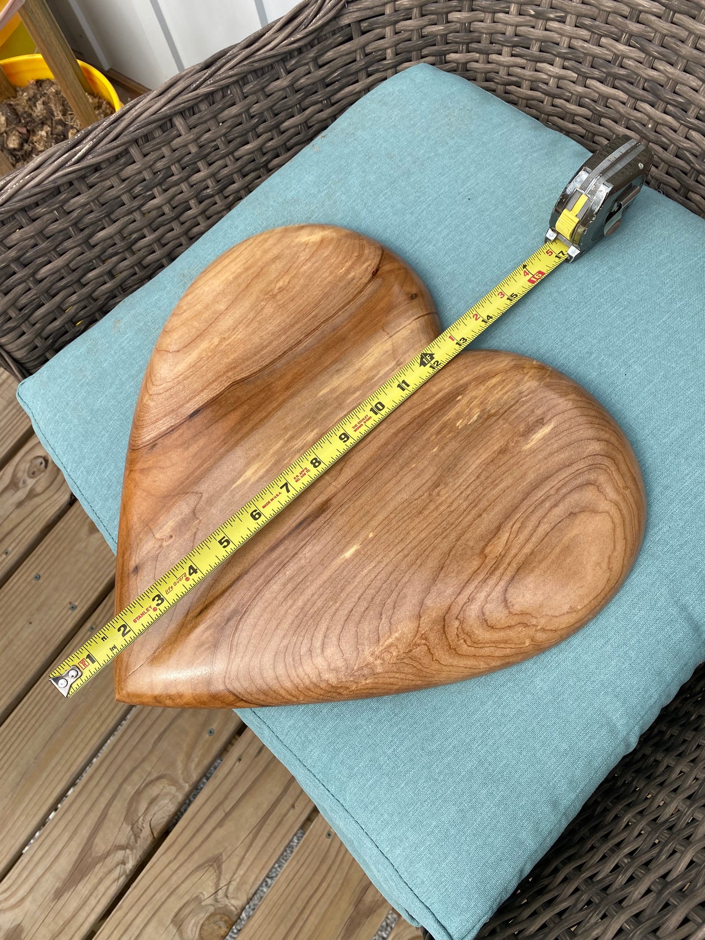 3D slim Wooden heart wooden art abstract art wall hanging heart wooden heart with hanging strip