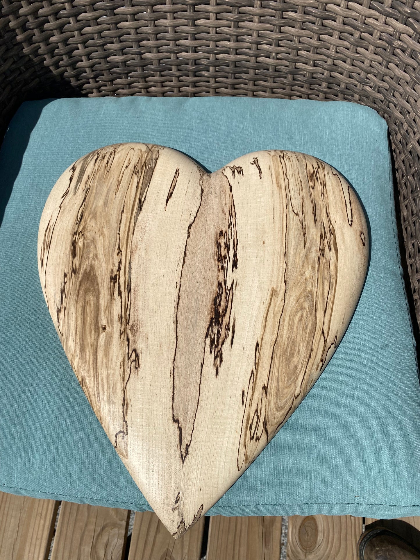 3D Wooden Heart Art Sculpture Wood Anniversarie gift 20th anniversary birthday gift Mother’s Day gift Wooden heart