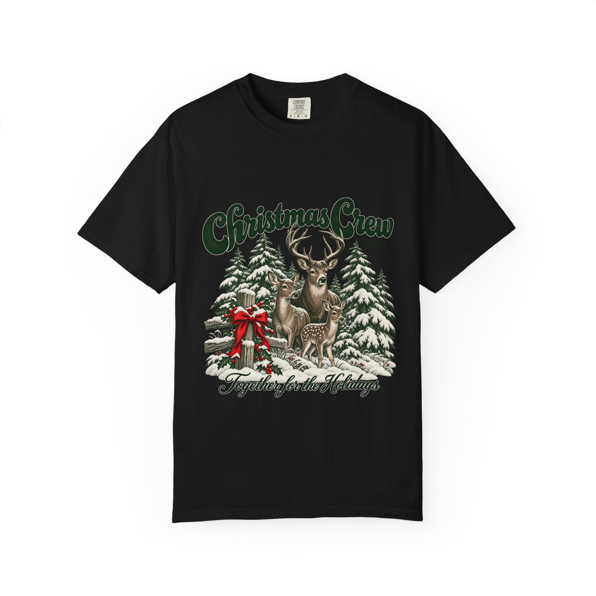 Christmas Crew Together for the Holidays Garment-Dyed T-Shirt