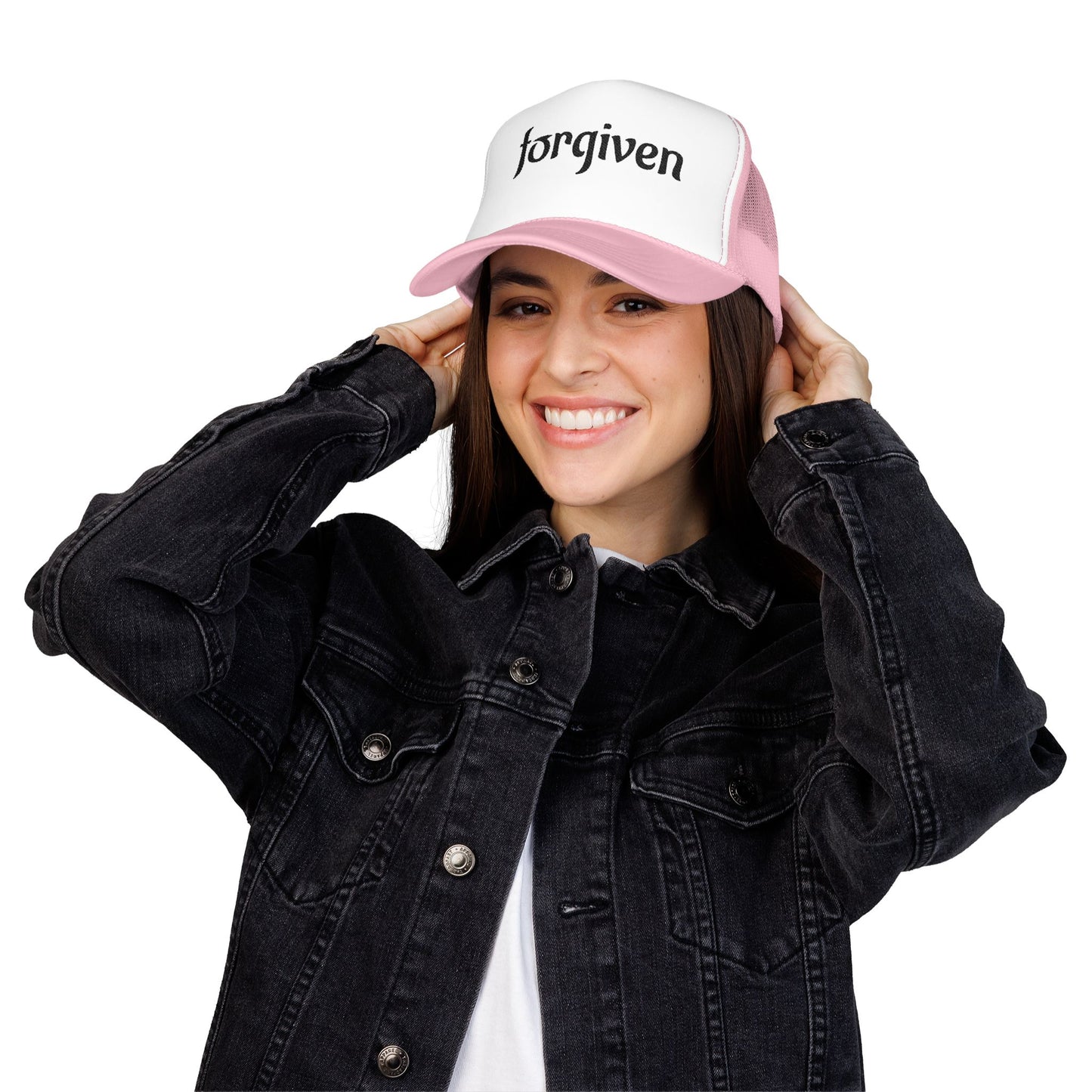 Forgiven Embroidered Trucker Hat