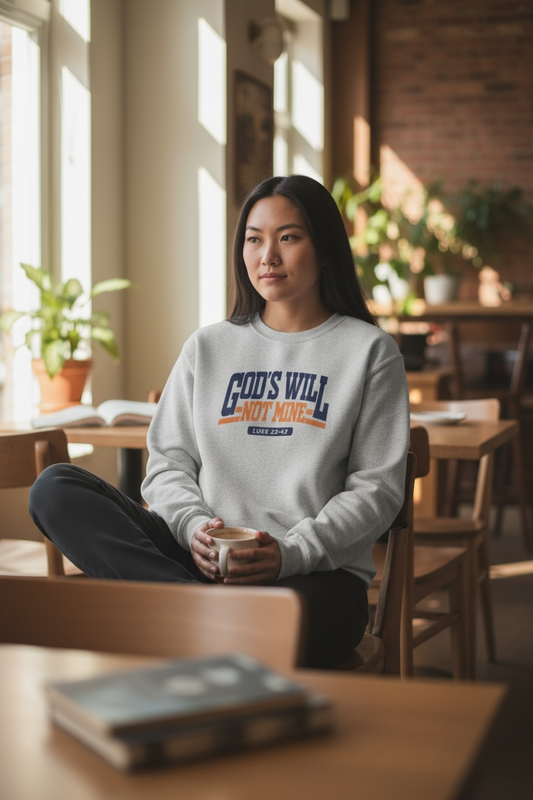 God's Will not Mine Sweatshirt