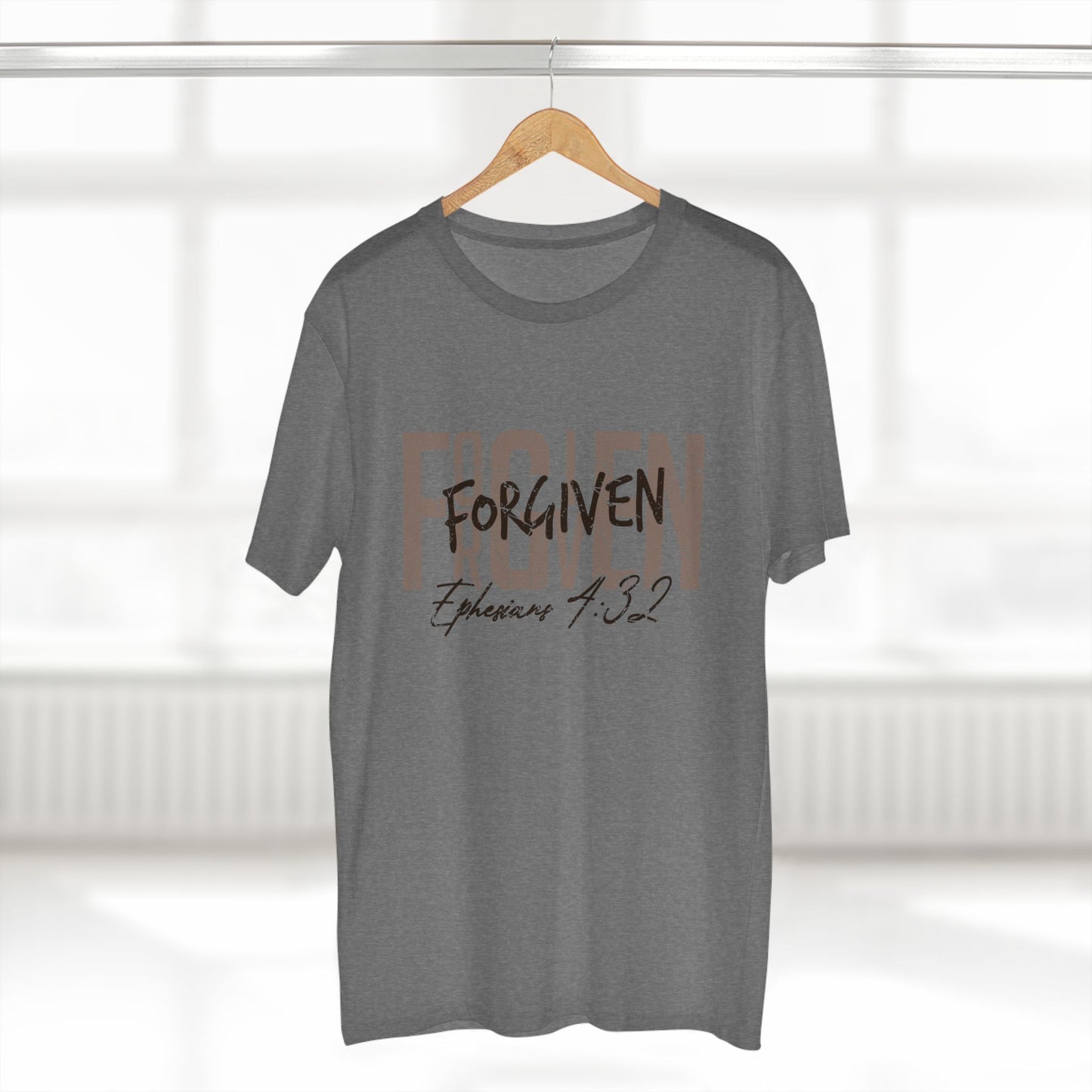 Forgotten to Forgiven Christian T‑Shirt — Ephesians 4:32 Faith Tee