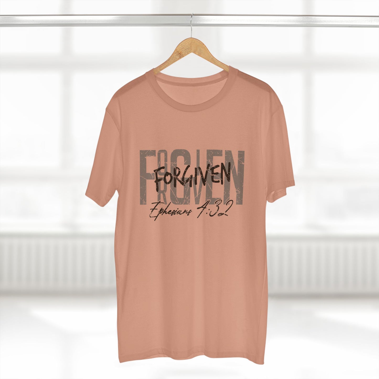 Forgotten to Forgiven Christian T‑Shirt — Ephesians 4:32 Faith Tee