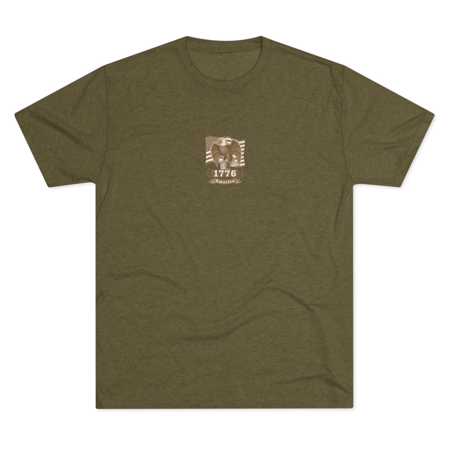 1776 Vintage Eagle American Flag T-Shirt
