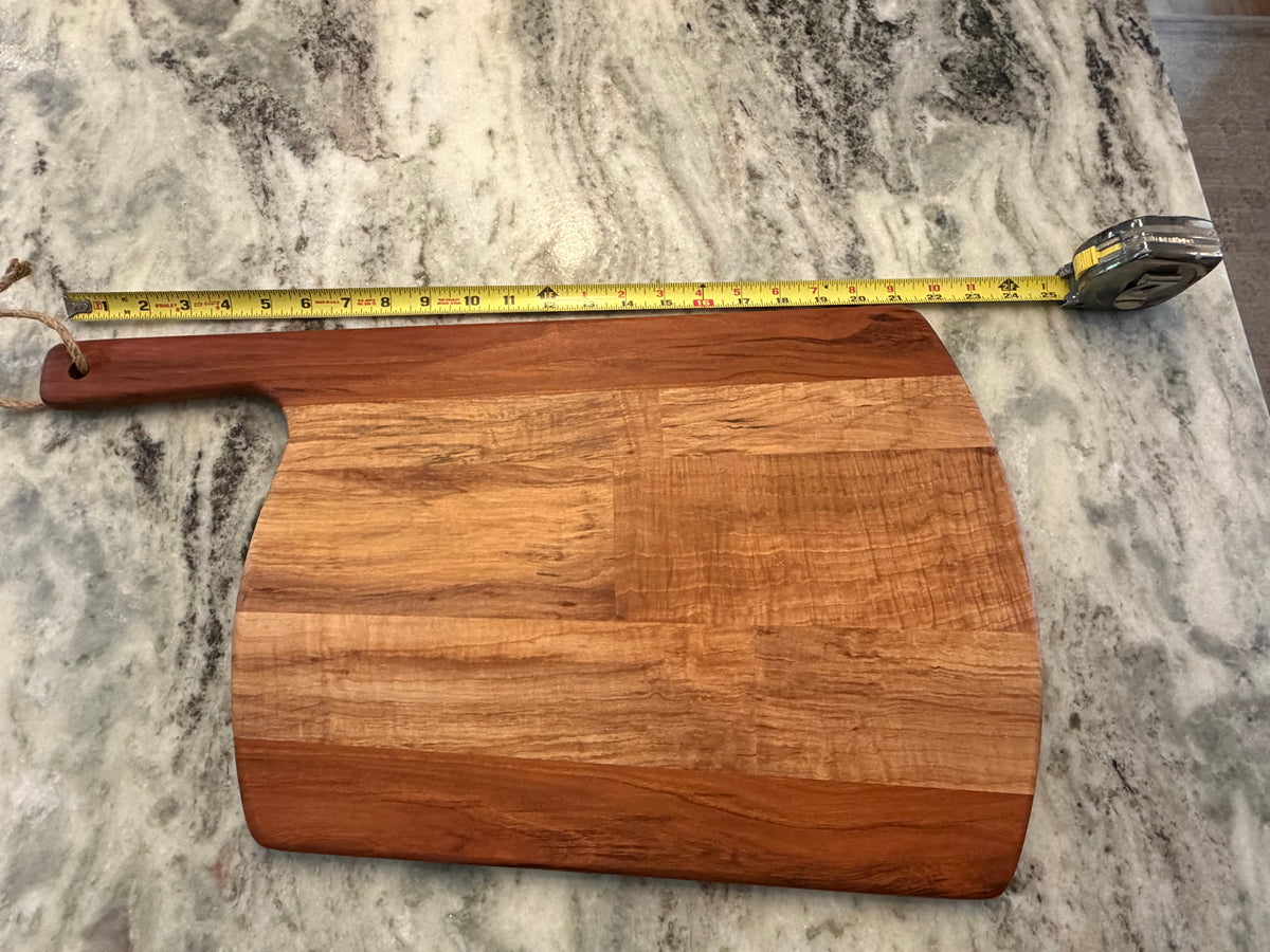 Oiled Charcuterie board place board cheese board