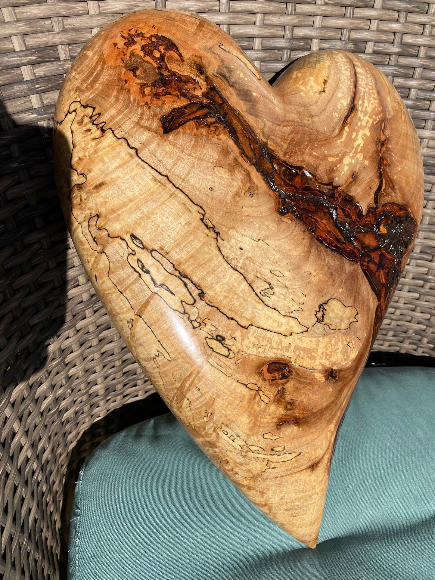 3D Heart Sculpture Anniversaries gift 20th anniversary wooden Art birthday gift Mother’s Day gift Wooden heart Father’s Day home decor wood sculptures