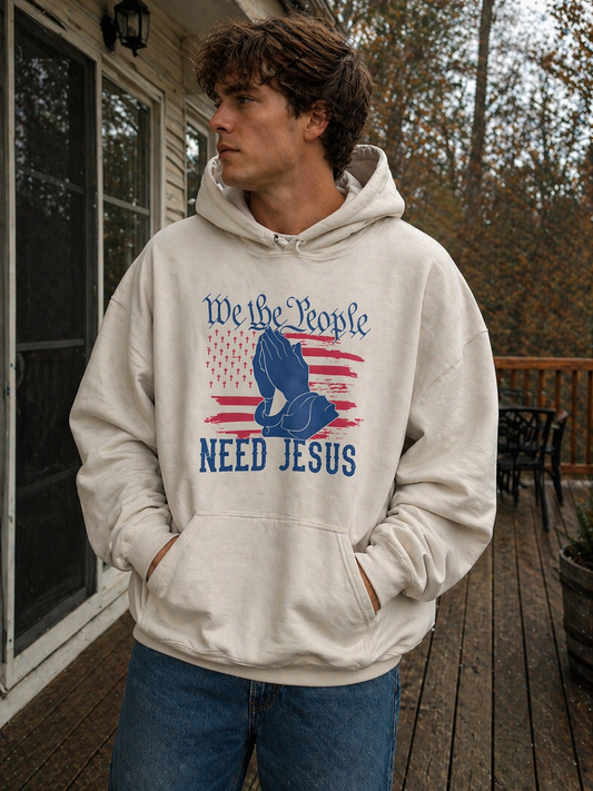 We the People need JESUS Hoodie