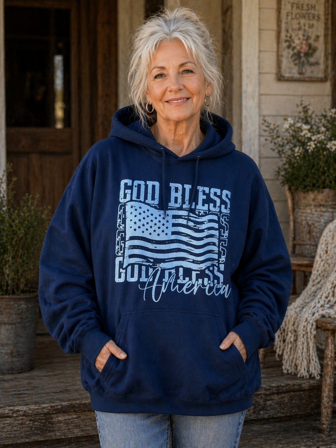 God Bless America Hoodie