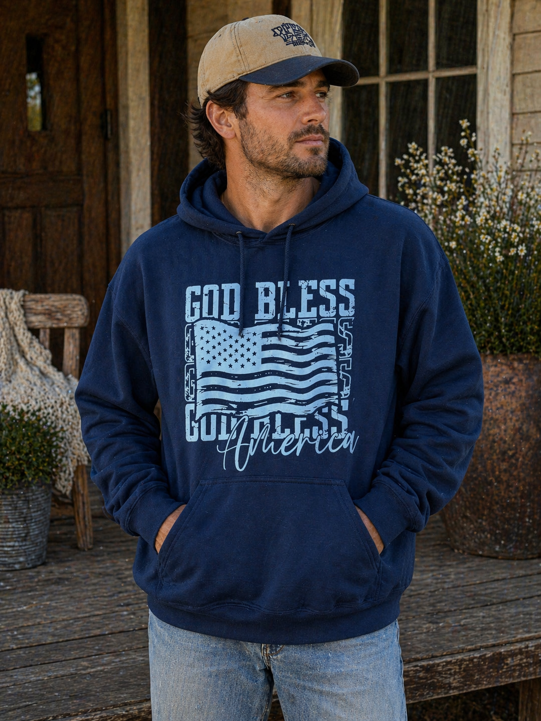 God Bless America Hoodie