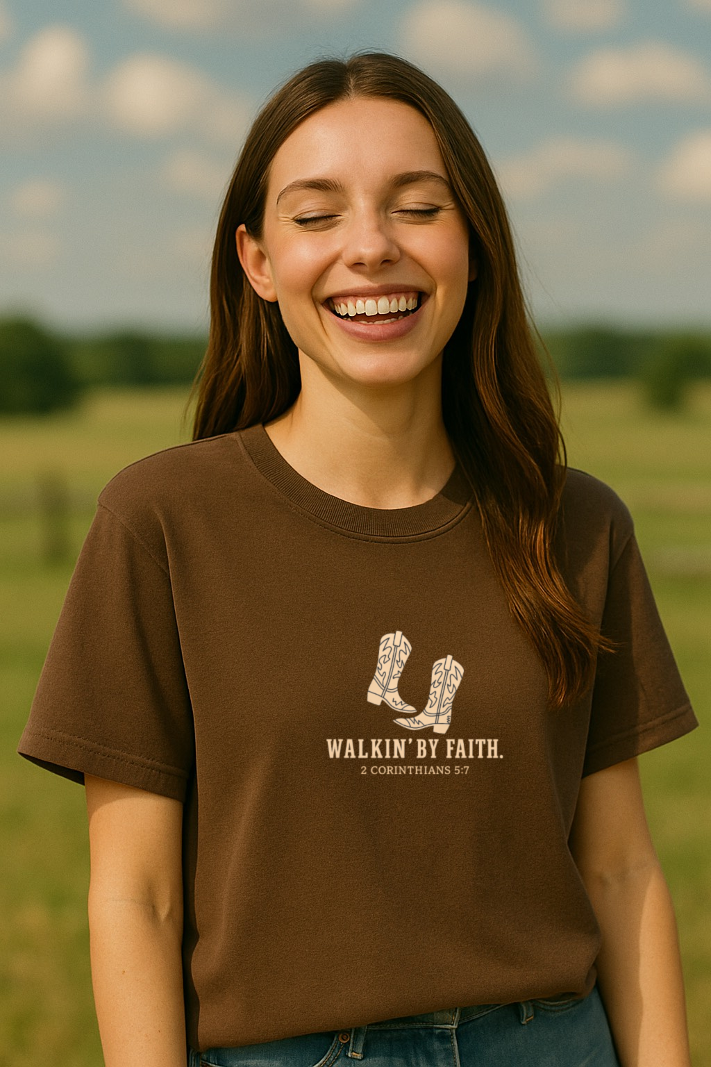 Walkin' By Faith Comfort Colors